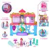 MATTEL Prinzessin Arielle und Deluxe Oshiro Oshiro Mini 100. Jubiläum und Zubehör Jahre alt und HLW95 Disney/Disney (Kasaneru-Serie! Puppe)