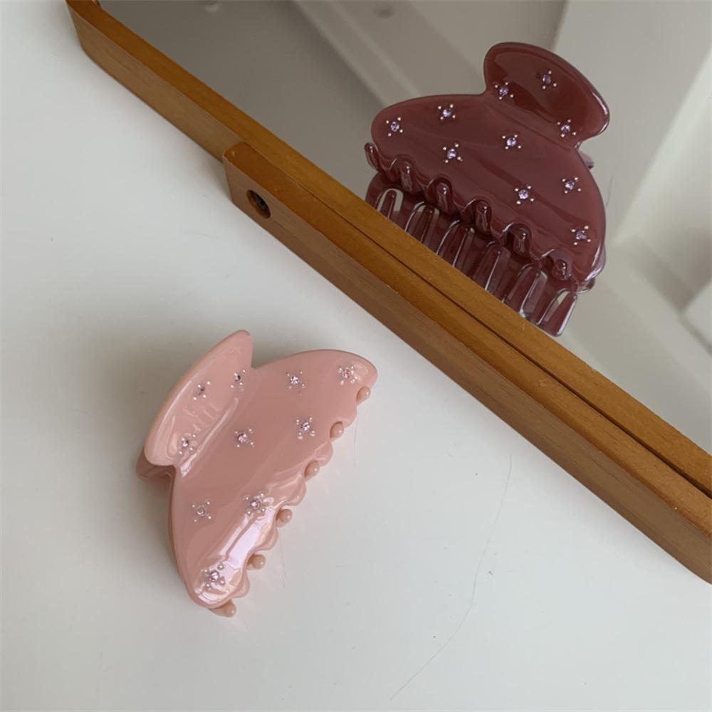 Hair Accessory Rhinestone Acetic Acid Girls Hair Claw Korean Style Shark Clip Headwear Hair Clip