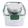 Salad Lunch Container With Dressing Compartment Reusable Portable  proof Salad Bowl for   Gym Bag