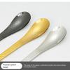 304 Edelstahl Teelöffel Besteck Dessertlöffel Kreativer Rührlöffel