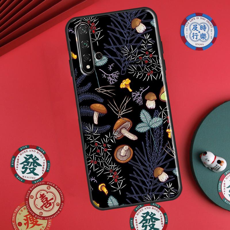 Mushroom Forest For Huawei P60 Pro P30 P40 Lite Nova 7i 8i 11i 12i 12s 10 9 SE Y90 Y60 Y70 Y72 Y61 Y91 Case Huawei Nova 9