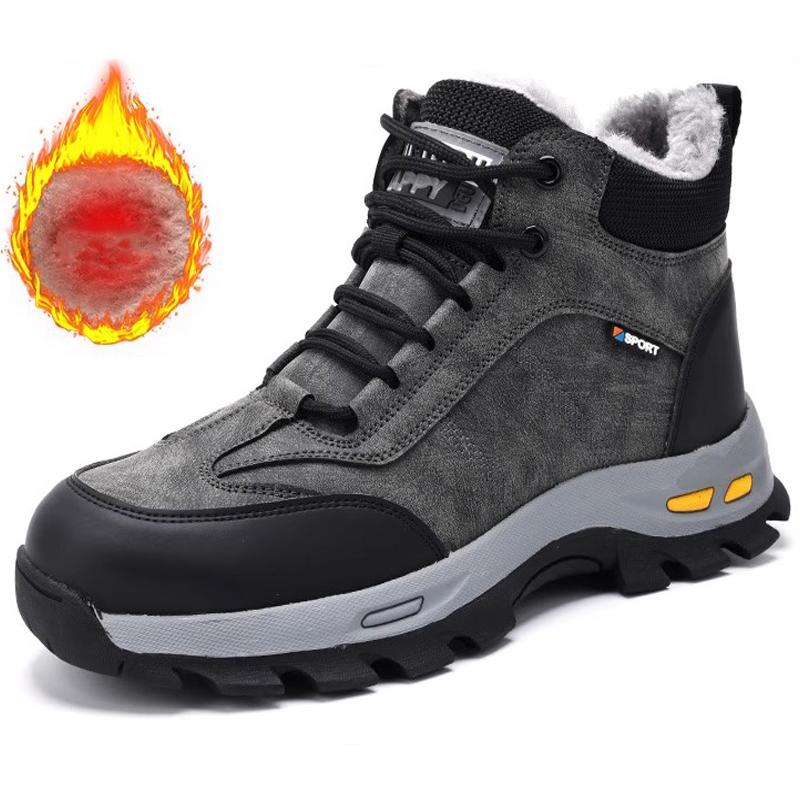 

New Indestructible shoes Men Boots Steel toe shoes Puncture-Proof Safety Shoes Men Work Boots Protection Shoes Winter boots Male 38