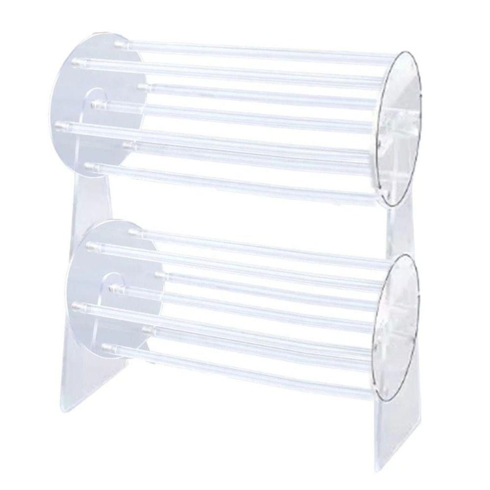 1/2 Layers Hairband Display Stand 360 Rotation Hair Hoop Holder Shelf  Bracelets