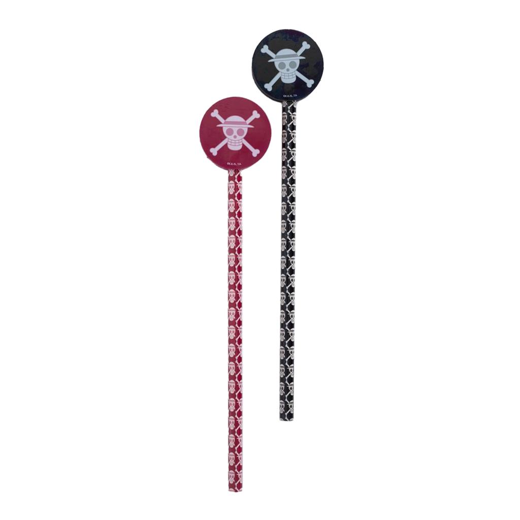 One Piece Pencil and Topper (Pack of 2)