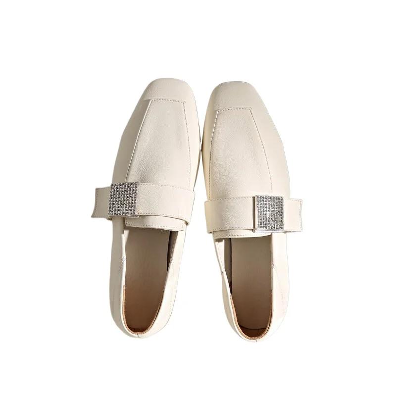 Fashion Hot Sale Women's Shoes Slip-on Women's High Heels 2024 Fashion Crystal Office and Career High Quality Square Toe Heels Women