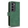 For itel City 100 4G Leather Case Skin Feel Anti Drop Wallet Flip Phone Cover