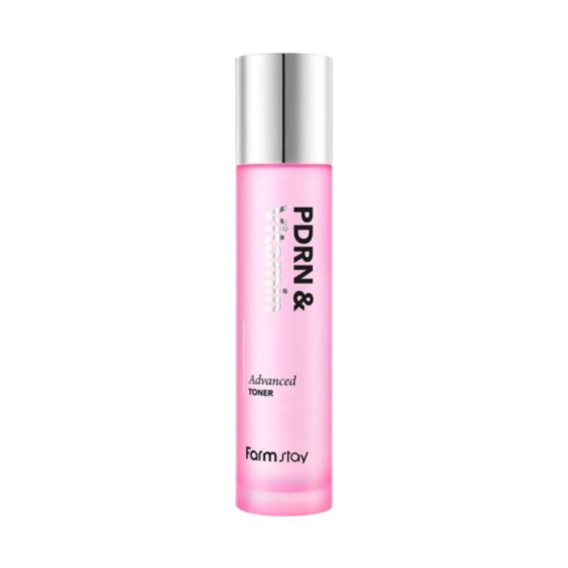 [Farmstay] PDRN & Vitamin Advanced Toner (120ml) | Hydrating & Brightening Facial Toner, K-Beauty 120ml x 1EA