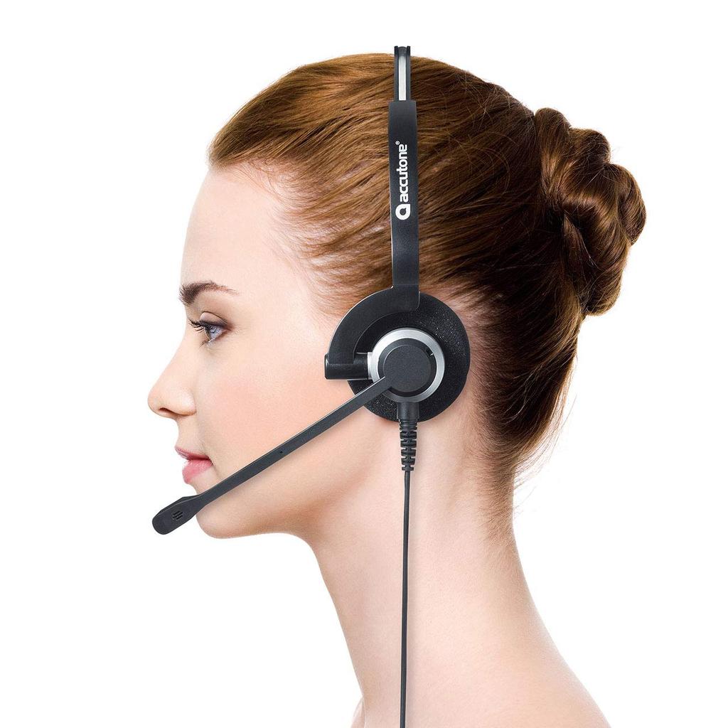 Headset Sanwa Supply USB com Microfone de Mão para Skype para Centros de Atendimento, Binaural, Unidirecional, Microfone, Interruptor, Leve, Compatível, (MM-HSU11BK)