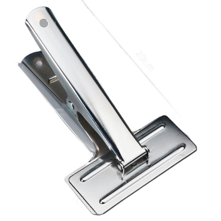 Extra Large Iron Clip for Binding and Organizing A4 Accounting Vouchers and Receipts