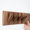 Coat Rack Hook Nordic Walnut Wall Clothes Racks Furniture for Home Dressing Rooms Piano Keys Coat Shelves Dress Hanger Room