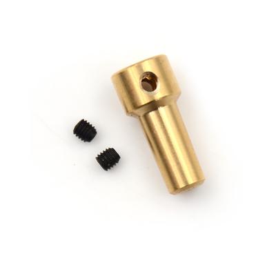 Brass 2.3mm Electric Drill Chuck JT0 Coupling Motor Shaft Coupler Clamp E LL