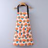 Sunflower Pattern All-Cotton Canvas Apron - One Size, Stain-Resistant, Modern Minimalist Design for Household Cleaning