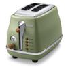 Toaster De'Longhi Icona Vintage CTOV 2103.GR oliv