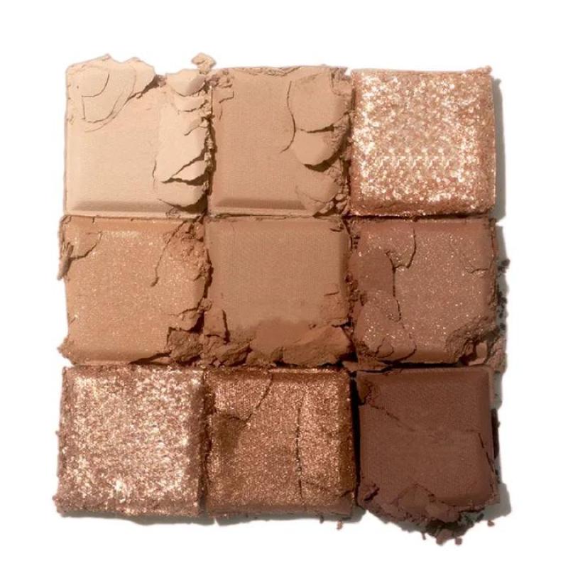 Eyeshadow Palette Matte Glossy Baked Pelette 9 Colors,Nine Shades of Chocolate Eyeshadow, Matte Matte Eyeshadow Palette Loose Powder