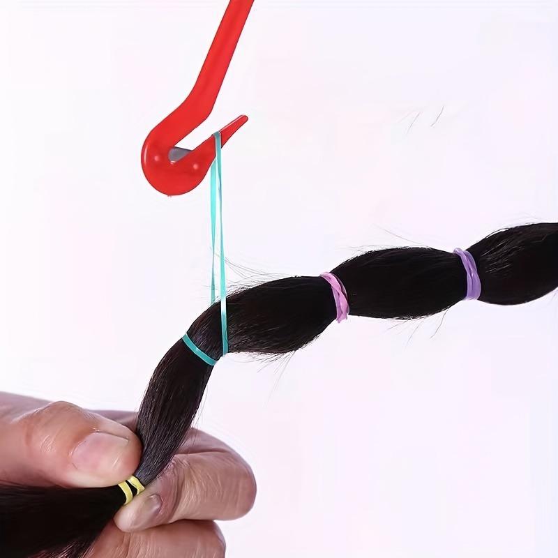 Children's Disposable Rubber Bands Girls' Hair Not Damaged Tools Knives Braided Hair Rubber Bands Knives Hair Removal Tools
