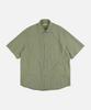 FRIZMWORKS Og Dobby Weave Seersucker Half Shirt _ Olive