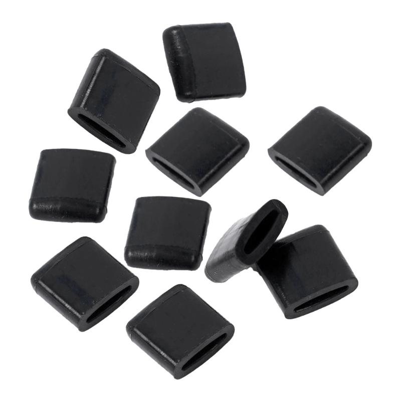 10Pcs Air Fryer Rubber Bumpers Silicone Air Fryer Basket Protective Feet Tray Rubber Feet Air Fryer Replacement Drop Shipping