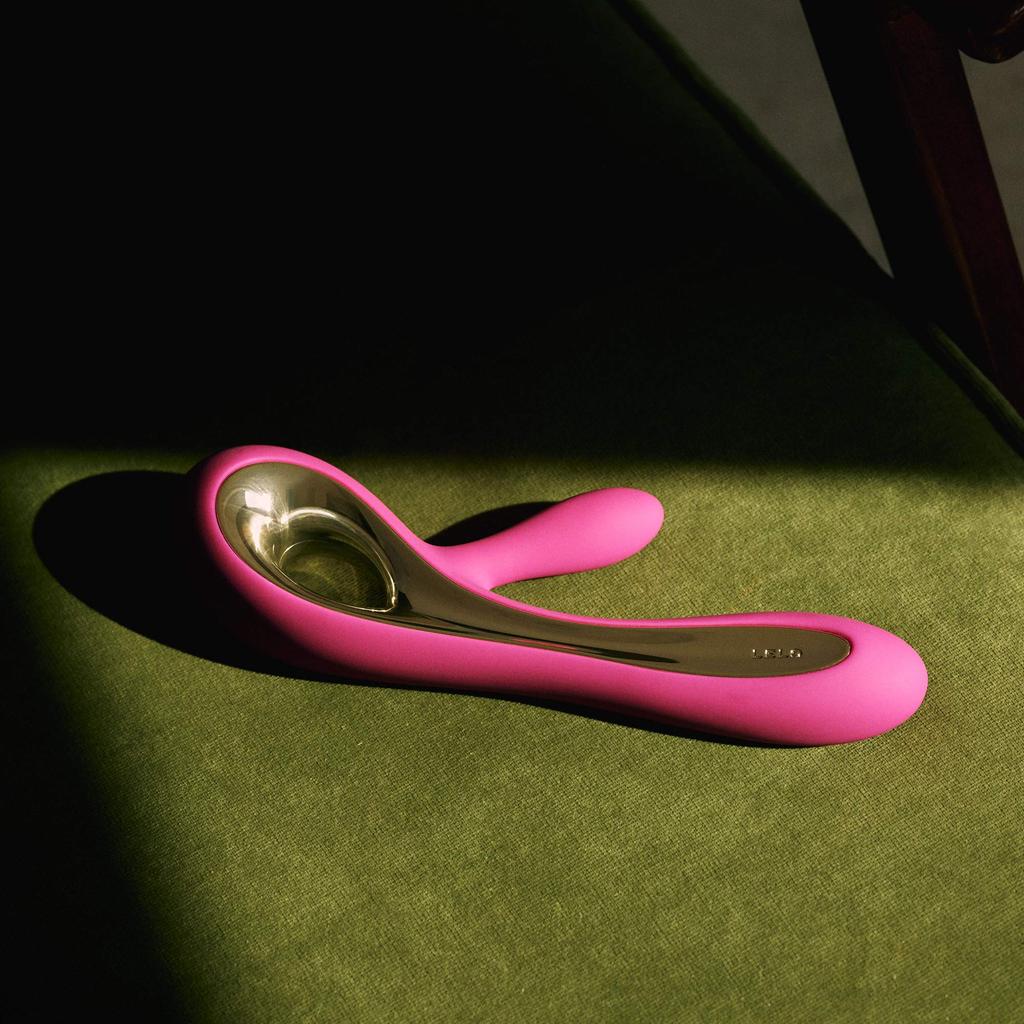 LELO Soraya 2 Rabbit Massager for Internal and External Waterproof 1 Aqua Pleasure, & Wireless, Piece,