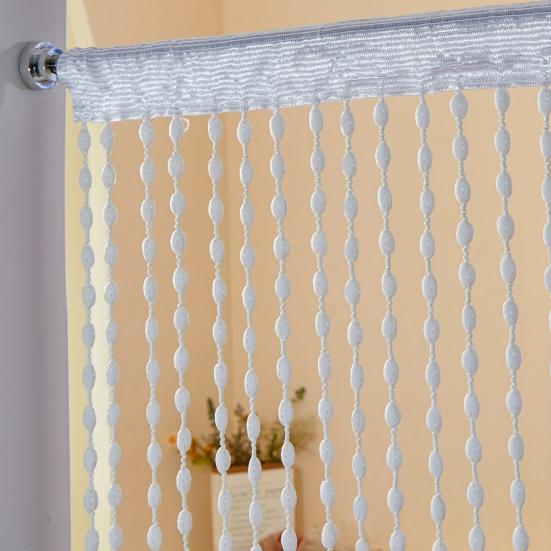 Door Curtain Beaded String Tassel Glitter String Curtains Room Dividers Curtain 100x200cm Lantern Shapes Door Curtain for Living Room Bedroom Closet
