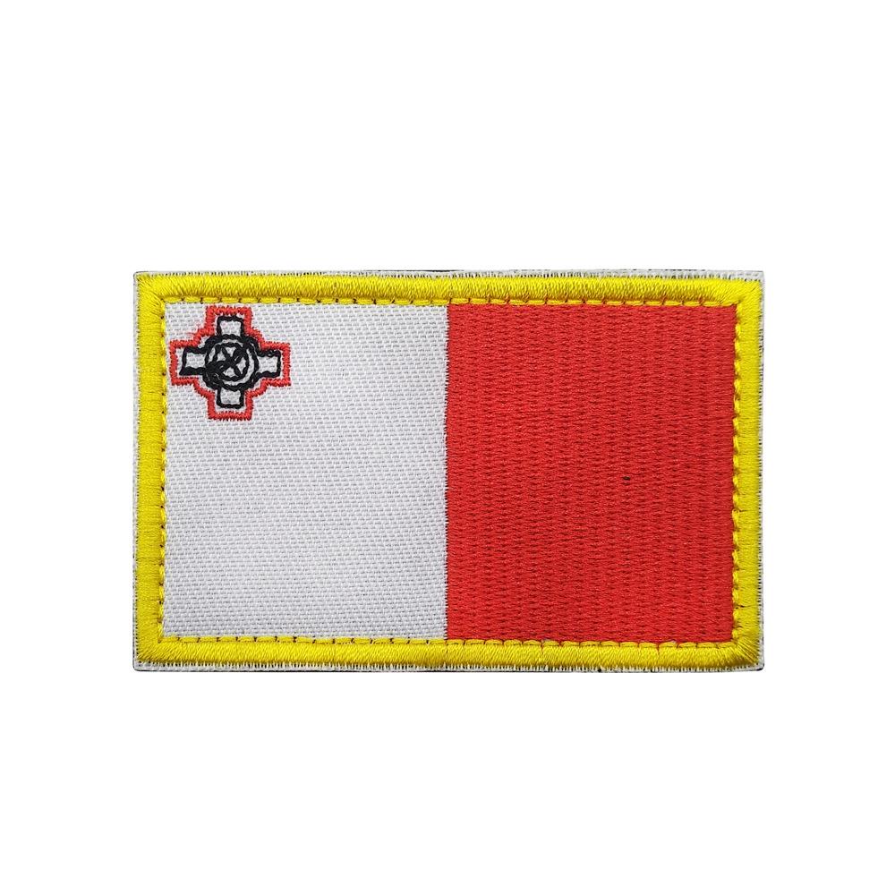 European Emblem Velcro Patch - Embroidered Cloth for Western & Eastern Europe (UK, France, Germany, etc.)