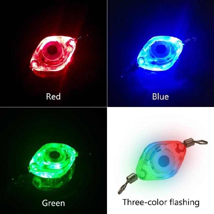 LED Underwater Fishing Light Small Fishes Eye LED Fishing Light Attractants Lures for Night Fishing Freshwater Saltwater