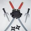 7-Piece Samurai & Ninja Toy Set: Swords, Daggers, Deadpool Cosplay Props