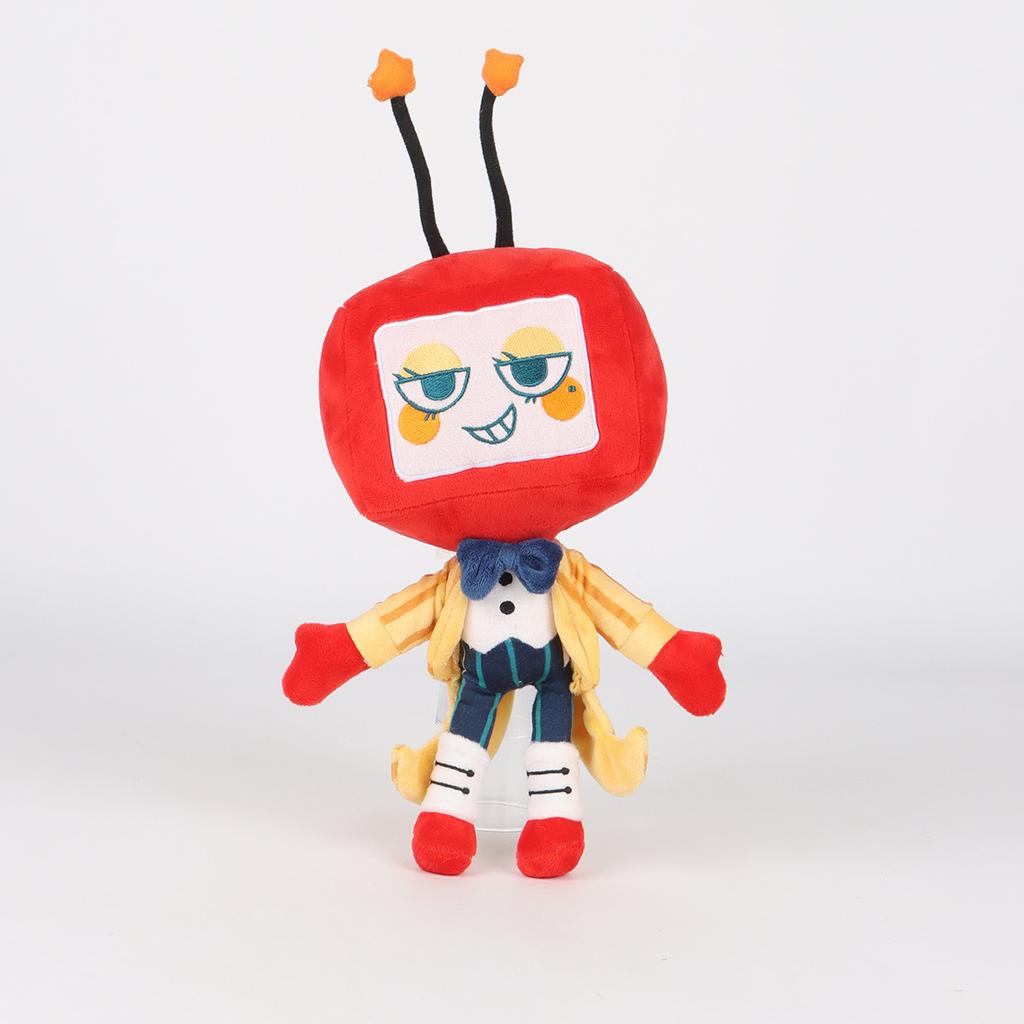 Peluche Giocattolo Morbido Stile Cartone Animato Gioco Bambola Imbottita Personaggio Kawaii Decorazione Stanza Ciondolo Zaino Regalo di Compleanno per Bambini Fan