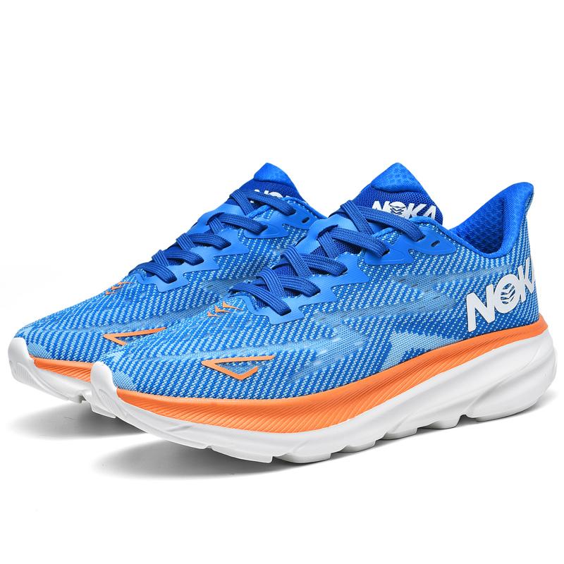 

Мужские кроссовки для бега, дышащие мужские спортивные кроссовки, удобная повседневная прогулочная обувь на шнуровке, спортивная тренировочная обувь 43 синий