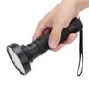 100LED UV Flashlight Fluorescent Detection Lamp for Cosmetic Mask Banknote Verification(black)