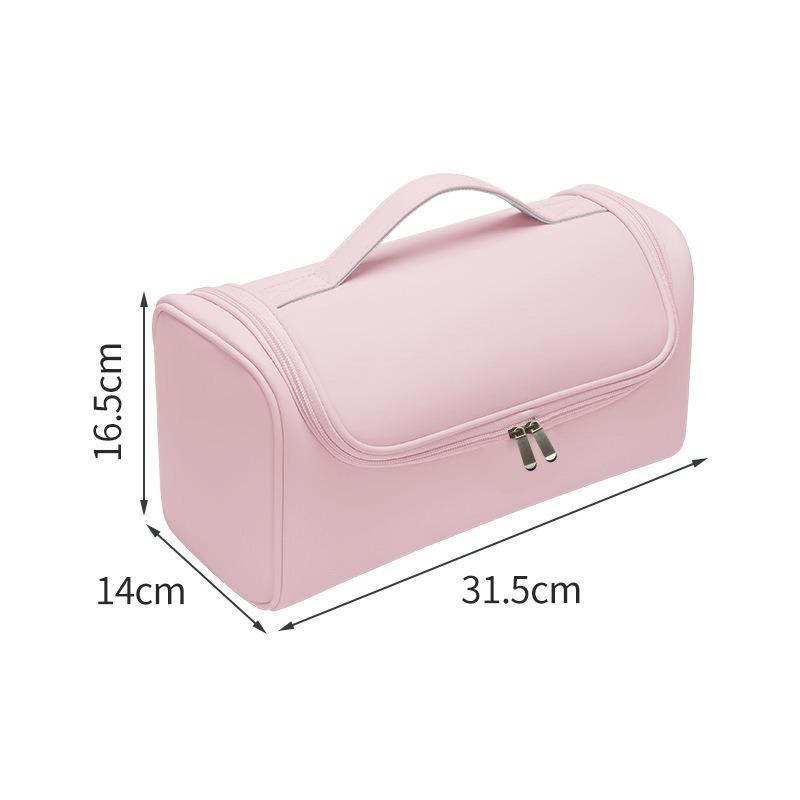 Hanging Storage Bag Extra Large Flip Top Handheld Bag Portable Travel Hair Dryer Organizer for Business Trip and Travel