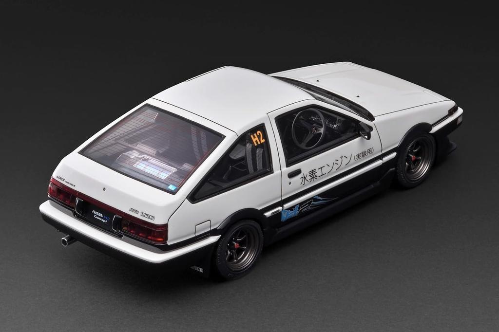 Ignition Model Toyota Sprinter Trueno 3Dr H2 Finished Model IG3809 TK.Company 1/18 (AE86)