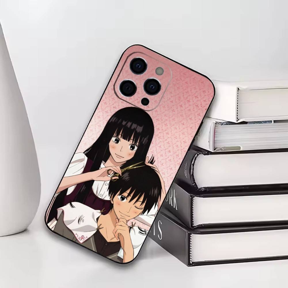 

Kimi ni Todoke Phone Case For iPhone17,16,15,14,13,12,11 Plus,Pro Soft Silicone Black Case iPhone13PROMAX