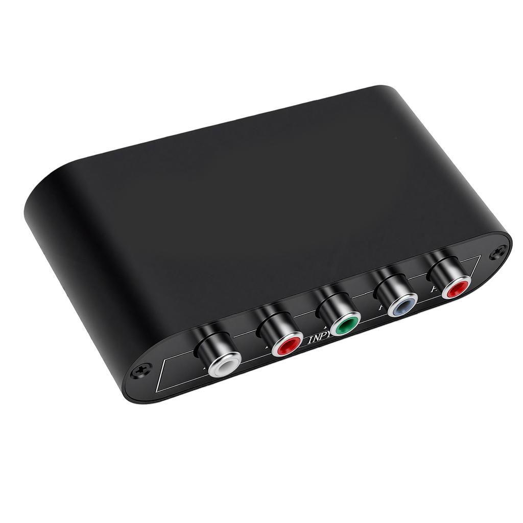 YPbPr To HD Multimedia Interface Converter Component Video Audio Adapter for TV Box VHS VCR DVD Burner To HDTV
