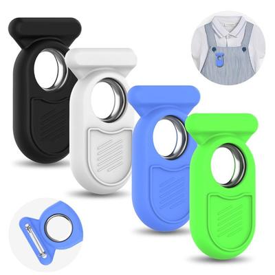 Silicone Tracker Case with Invisible Pin Tracker Hidden Pin for Samsung Galaxy SmartTag 2