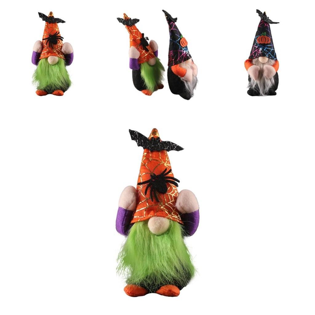 Adorable Halloween Gnomes Plush Toy Figures For Home Decor And Kids' Gifts