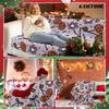 Halloween Pumpkin Cherry Coquette Bow Ghost Flannel Blanket Soft Fuzzy Plush Cozy Throw for Sofa Bed Couch