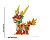 Non-Toxic 11267 Piece Auspicious Dragon Building Block Set - Educational 3D Puzzle Suitable For Hands-On Learning Perfect Holiday Gift