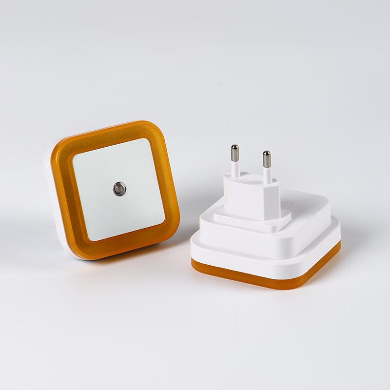 Smart LED Night Light with Dual Standard Socket and Energy-Saving Sensor