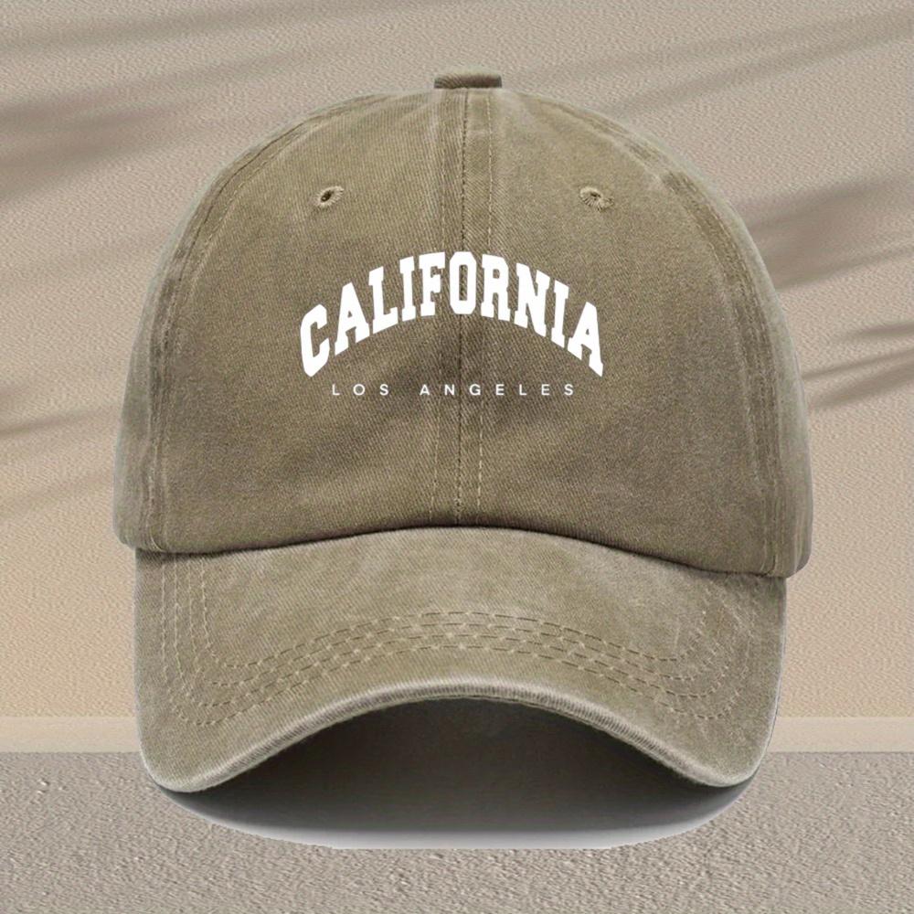 Fashion Letter Print MenS Washed Cap Casual MenS Baseball Cap Distressed MenS Hat Adjustable Ideal for Gifting DesignDr