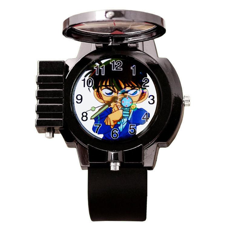 Detective Conan Kids Cartoon Quartz Watch For Childrens Gift