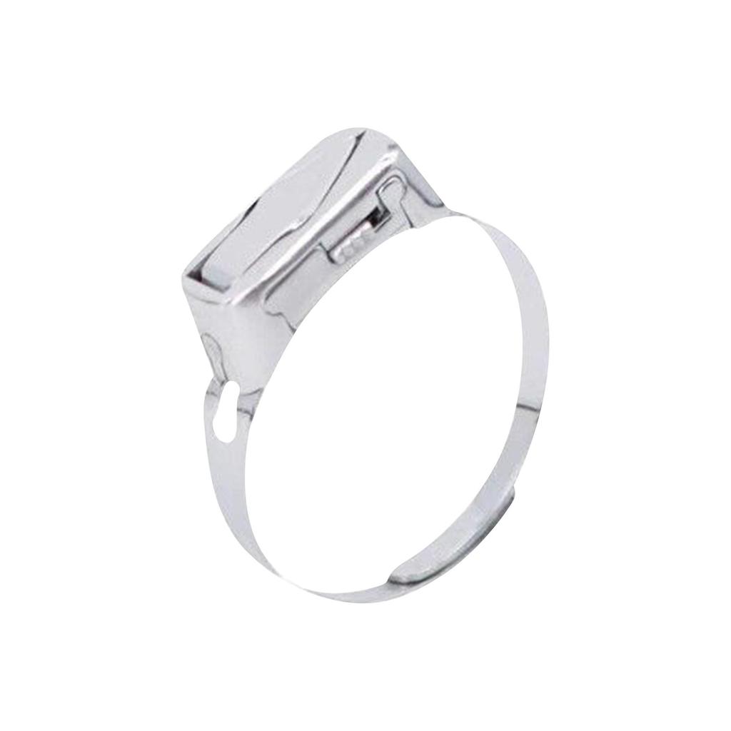 Hidden   Ring –  Open Band Concealed Knife Ring, Minimalist Wearable Safety Tool For Women & Men