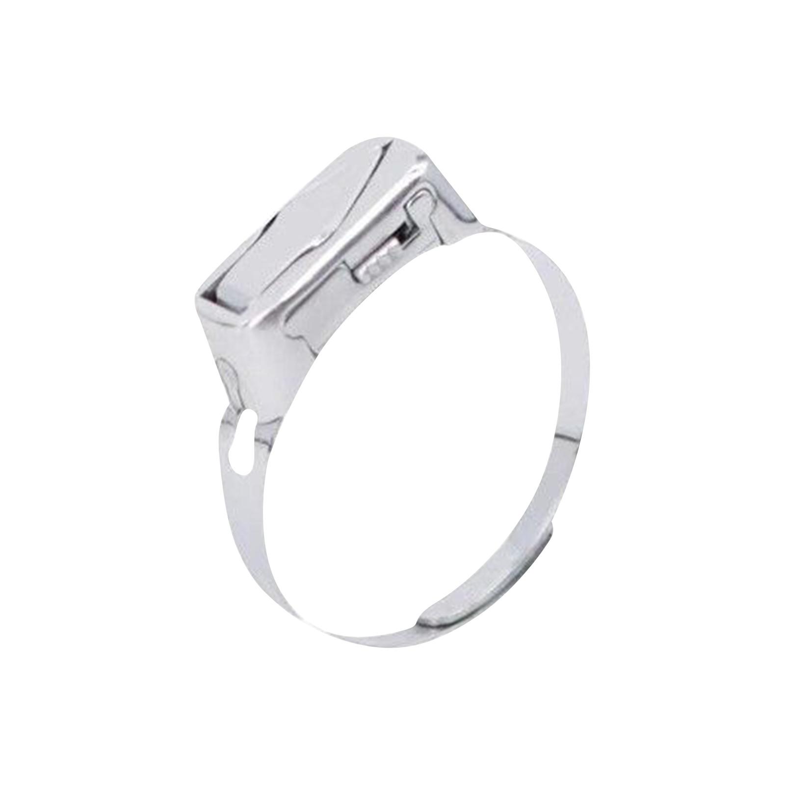 

Скрытое кольцо – открытое скрытое кольцо для ножа, минималистичный носимый инструмент безопасности для женщин и мужчин One Size