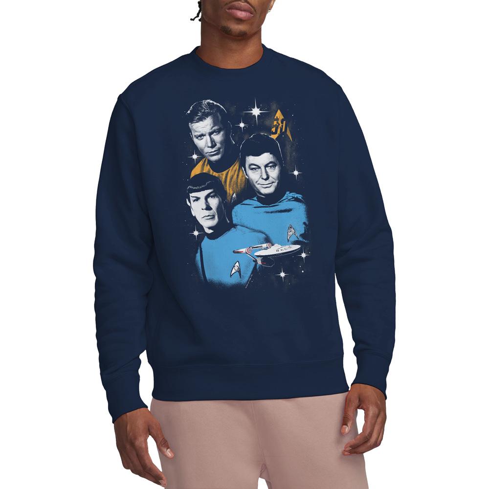 STAR TREK Unisex mikina pro dospělé All Star Crew