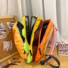 Süßer Cheeseburger-Rucksack mit großem Fassungsvermögen, schöner Stil, wasserdichter Hamburger-Rucksack, mehrschichtiger Schulrucksack, für den täglichen Gebrauch