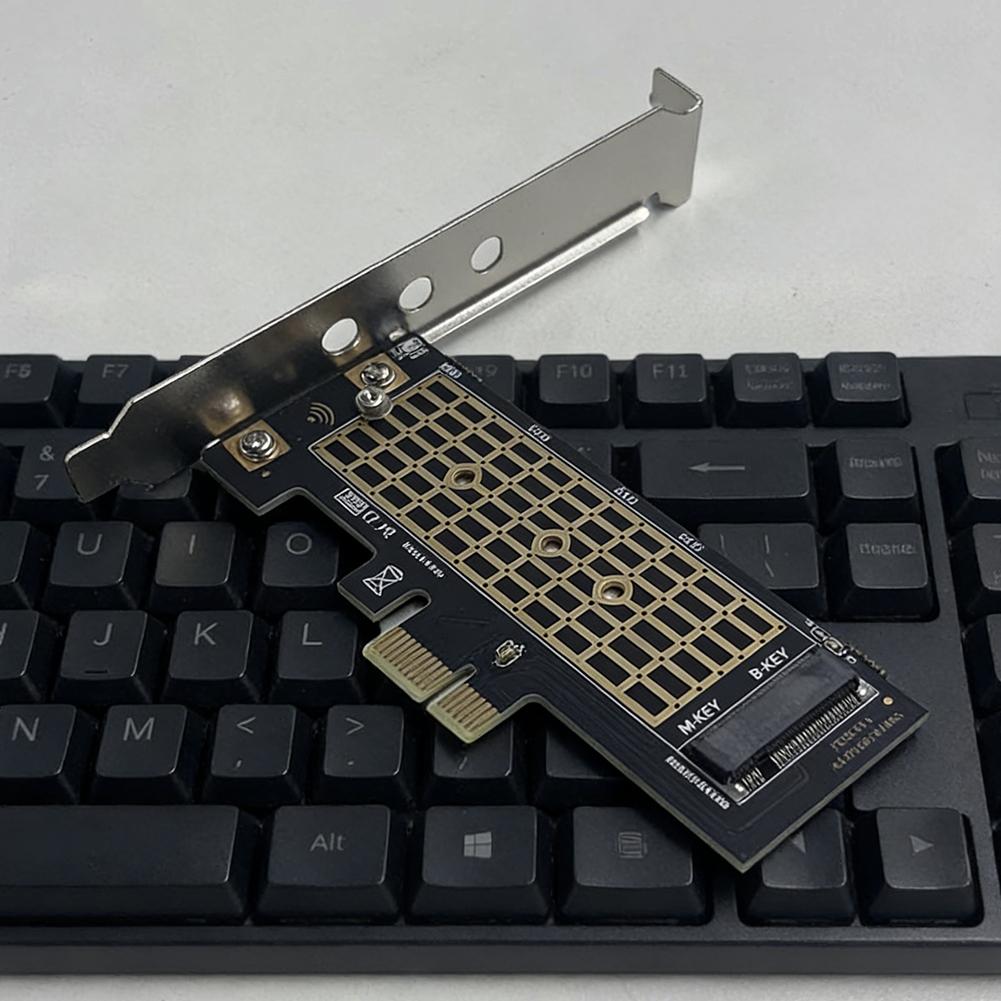 M.2 NVME SSD To PCIe 3.0 X1 Adapter Card 8Gbps SSD PCIE X1 Expansion Card M Key PCIe NVMe SSD Converter for Desktop