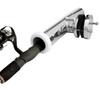 HANSE MARINE Stainless Steel Fishing Rod Holder Clamp-on Rod Holder with Rubber Rail Protector Marine Accessories