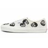 Authentic 44 DX Canvas Skull Print Low Top Sneakers Unisex Black White VN0A54F29GN