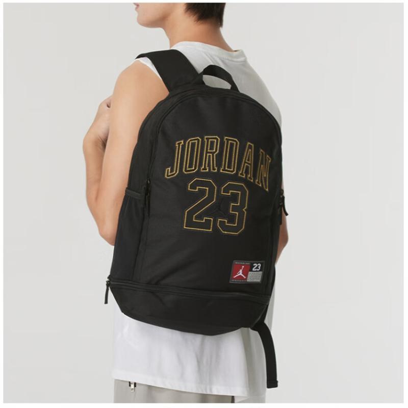 Jordan Polyester Backpack Regular Unisex Black Jordan JD2443007AD-001