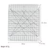Acrylic Irregular 90° Sewing and Patchwork Ruler for Fabric Cutting