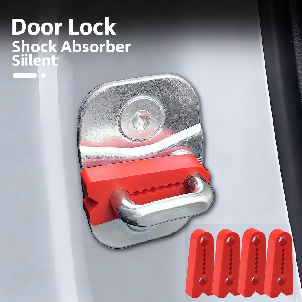 Car Door Silicone Protector Shim Anti-Collision Buffer Spacer Sound Insulation Shock Absorber Gaskets for Auto Door Protection